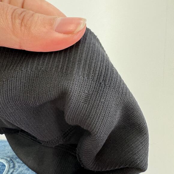 Lululemon Leggings Womens 4 Black Ebb To Street Tight Ribbed Waist - Picture 9 of 12